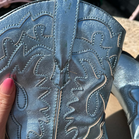 Dolce Vita Landen electric blue western Boots - Picture 5 of 6